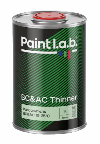 PAINT L.A.B. T301PL BC&AC Thinner Разбавитель универсальный 1л 