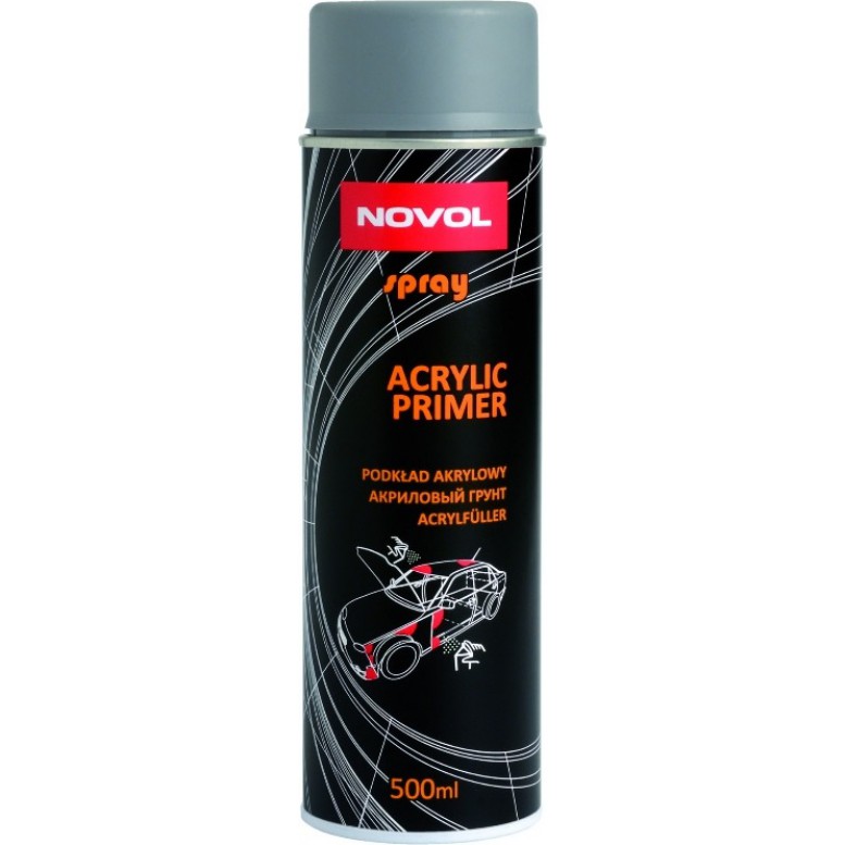 NOVOL SPRAY ACRYL PRIMER 1K Грунт акриловый 500мл