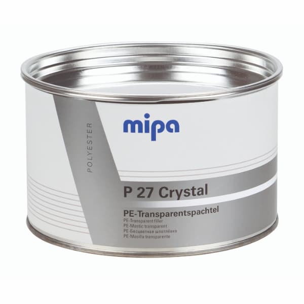 MIPA P27 Crystal Шпатлёвка бесцветная 1кг