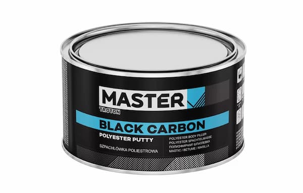 TROTON MASTER BLACK CARBON Шпаклёвка с карбоновым волокном 1л