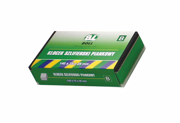 BOLL Пеношлифовочный блок B 140 x 75 x 28 мм