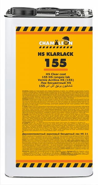 CHAMALEON 155 HS Бесцветный лак 5л+2,5л (HS 222) 