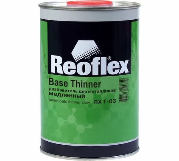 REOFLEX RX T-03 Base Thinner SL Разбавитель для металликов медленный 1л