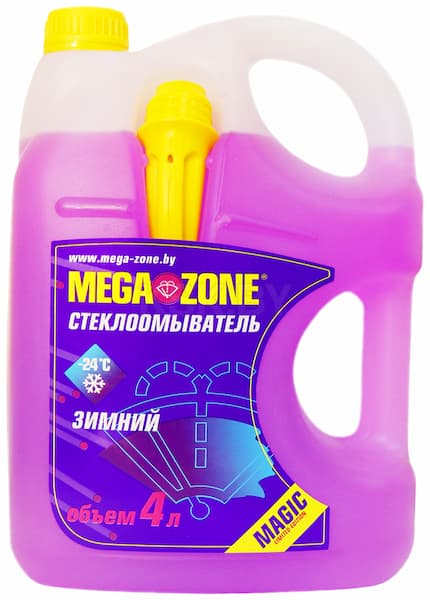 MEGAZONE Стеклоомывающая жидкость -24°C 4л