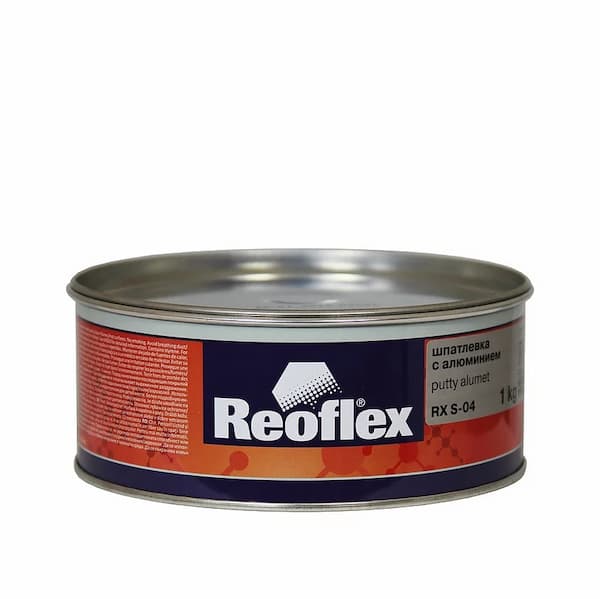 REOFLEX RX S-04 Putty Alumet Шпатлёвка с алюминием 1кг