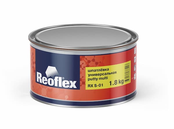 REOFLEX RX S-01 Putty Multi Шпатлёвка универсальная 1.8кг