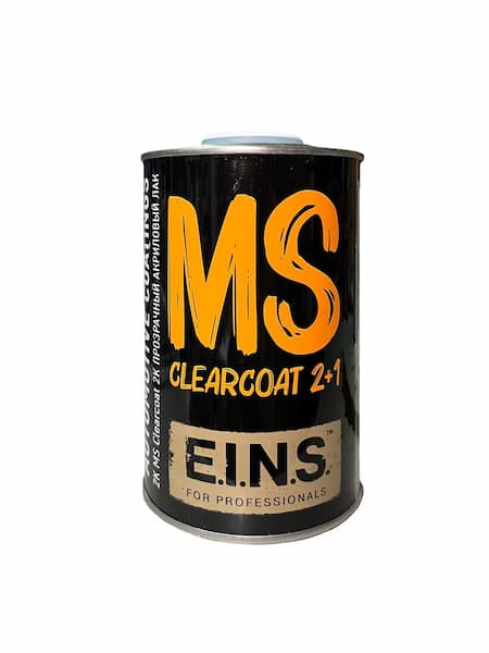 EINS 2К MS CLEARCOAT Акриловый лак 1л + 0,5 л