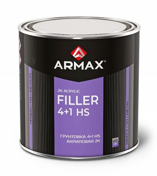 ARMAX 2K ACRYLIC FILLER HS 4+1 Грунт-наполнитель 1,2кг + 0,19кг