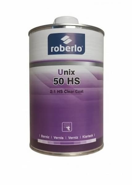 ROBERLO UNIX 50 HS Лак бесцветный 1л + 0,5л (G5005)