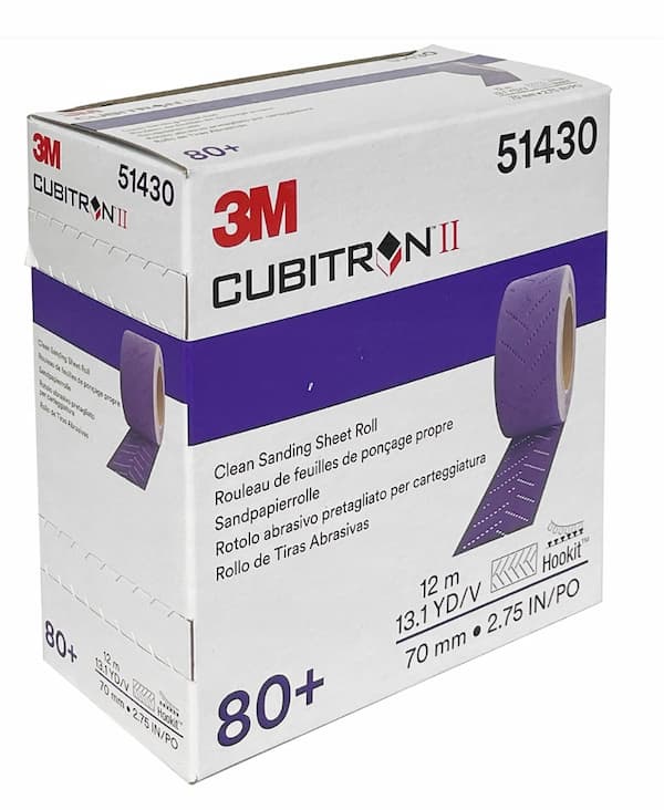 3M 737U Cubitron II Hookit Purple+ Полоска абразивная 70мм x 66мм (квадрат) превью #2