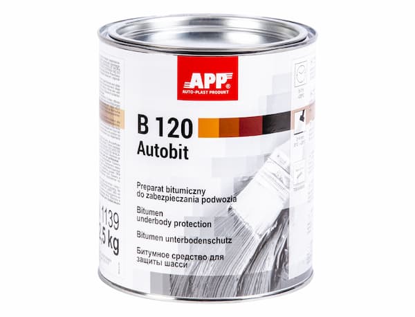 APP B120 Autobit Средство для предохранения автомобильных шасси 2,5кг