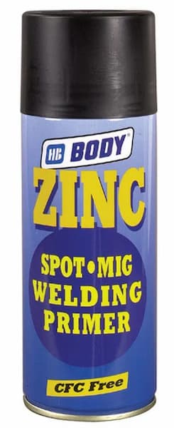 BODY P311 ZINC SPOT WAD Грунт для сварочных швов спрей 400мл превью #2