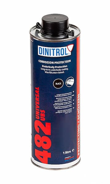 DINITROL 482 Universal UBS Автомобильный антикоррозийный состав для днища 1л превью #3
