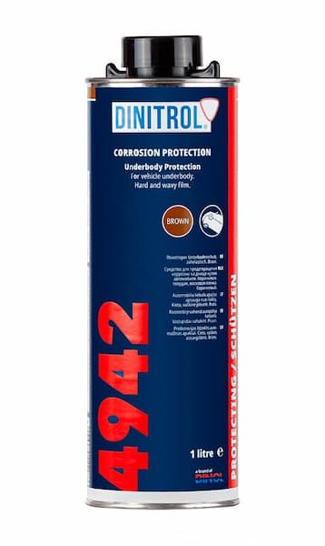DINITROL 4942 Антикор для днища с алюминиевым наполнением 1л