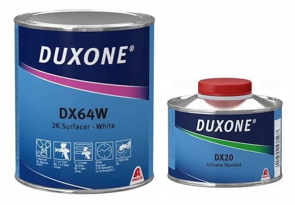DUXONE DX64 HS Грунт-наполнитель акриловый 1 л + 0.25л (DX20)