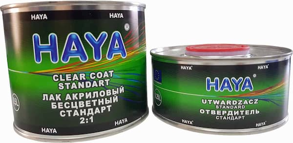 HAYA STANDART MS Лак акриловый  2+1 0.5л + 0,25л
