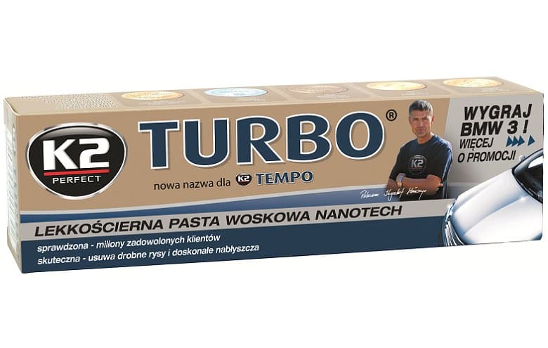 K2 TURBO TEMPO Паста для полировки 120г