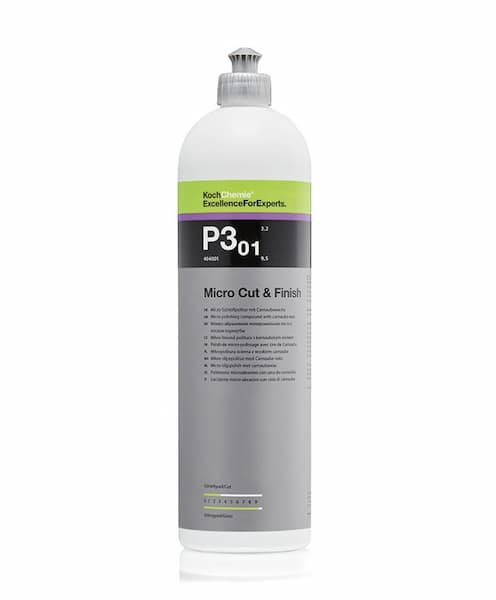 KOCH-CHEMIE 404001 Micro Cut & Finish P3.01 Микроабразивная полировальная паста с воском карнаубы 1л