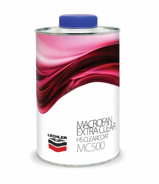 LECHLER MC500 MACROFAN HS EXTRA Прозрачный лак 1л + 0.5л (00362 HS)