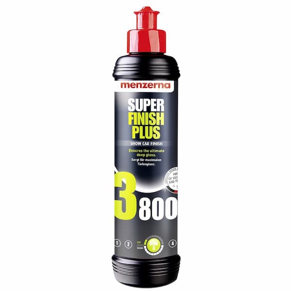 MENZERNA 3800 Super Finish Plus Доводочная полировальная паста 250мл
