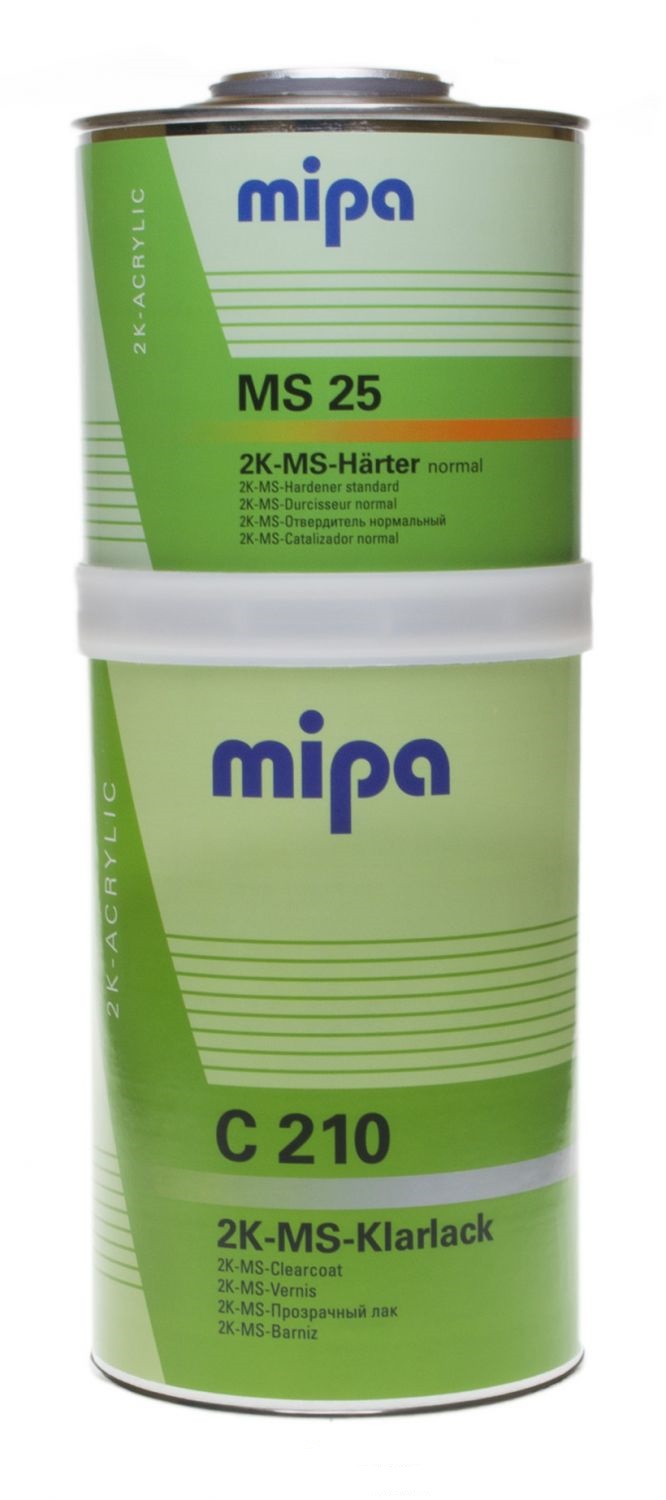 MIPA 2K-MS-Klarlack C210 Лак акриловый 1л + 0,5л (MS25)
