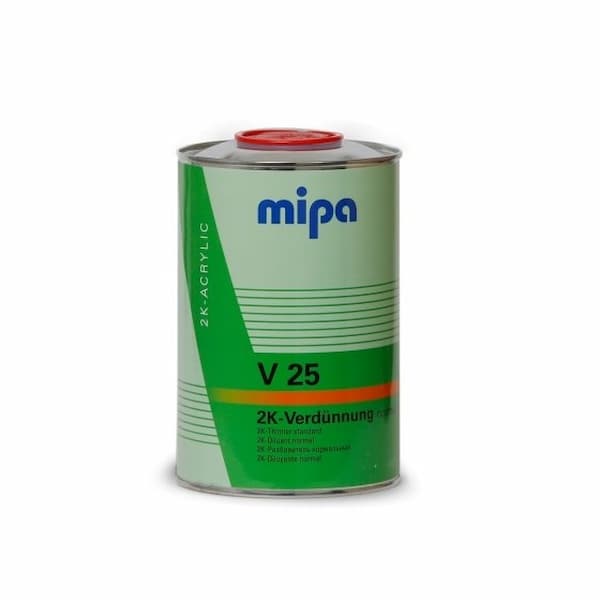 MIPA Thinner normal V25 Разбавитель акриловый 1л