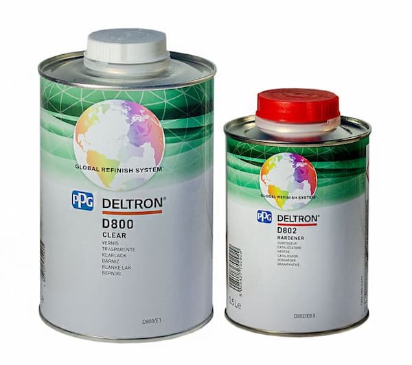 PPG Deltron D800 MS Лак акриловый 1л + 0,5л(D802) 