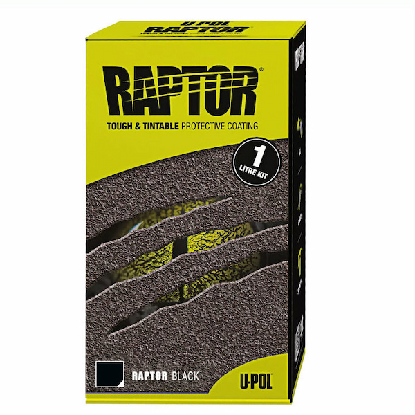 U-POL RAPTOR Полимерное покрытие 0,75л + 0,25л