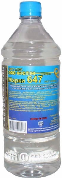 НАФТАН 647 Растворитель 0,9л