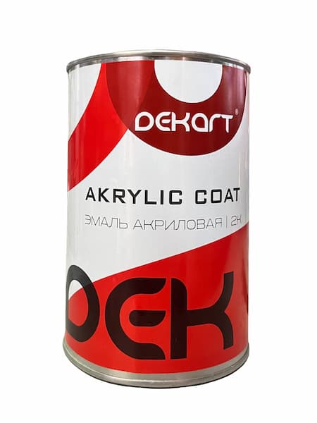 HAYA (DEKART) Эмаль акриловая 1л (без отвердителя) превью #3