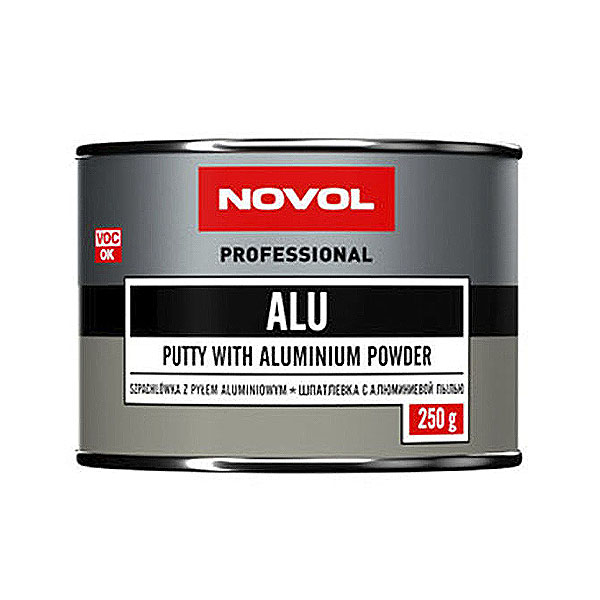 NOVOL ALU Шпатлёвка с алюминием 0.25кг