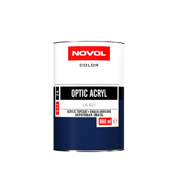 NOVOL OPTIC ACRYL Эмаль акриловая 0,8л  (без отвердителя)