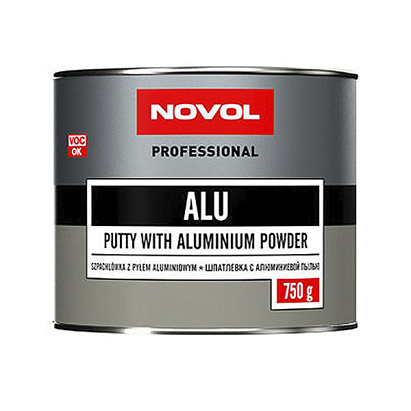 NOVOL ALU Шпатлёвка с алюминием 0.75кг