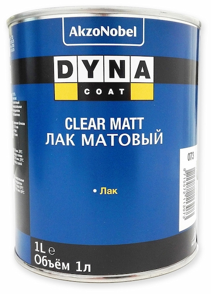 DYNACOAT Clear Matt Матовый лак 1л + 0,5л (Flexi Hardeners)
