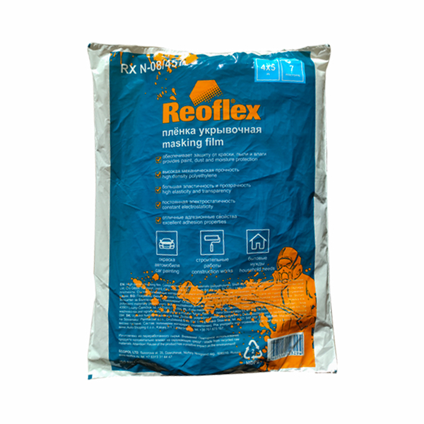 REOFLEX RX N-08 Masking Film Пленка защитная 7мкм 4х7м