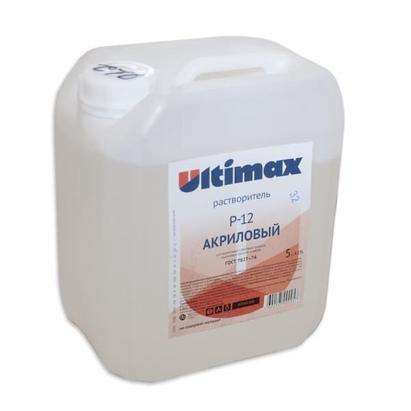 ULTIMAX Растворитель Р12 4л