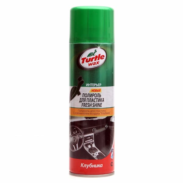 TURTLE WAX Fresh Shine Полироль для пластика с освежителем воздуха 500мл