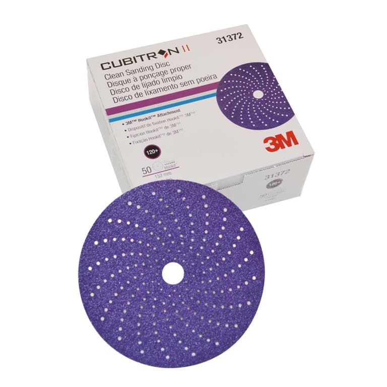 3M 737U Cubitron Hookit II D150 Круги абразивные P80-400
