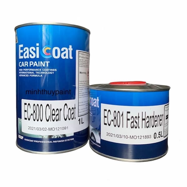 EASICOAT EC-800 Clear Coat Акриловый лак 1л + 0.5л (EC-802 отвердитель)