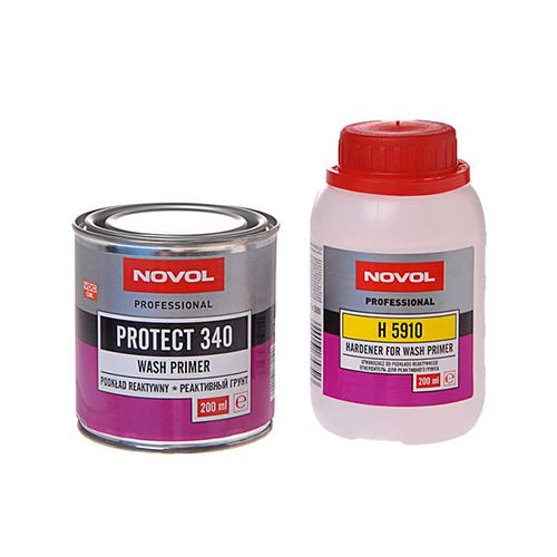 NOVOL PROTECT 340 Wash Primer 1+1 Грунт реактивный 0,2л+0,2л (Н5910)