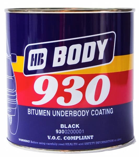 BODY 930 Антикоррозийный состав для днища и арок 5кг превью #2