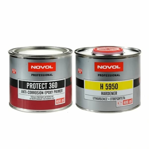 NOVOL PROTECT 360 Грунт эпоксидный серый 0,4л+0,4л (H5950)