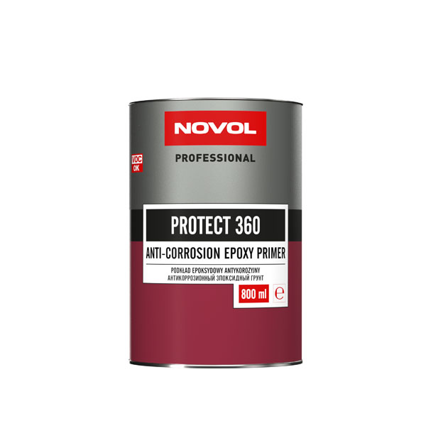 NOVOL PROTECT 360 Грунт эпоксидный серый 0,8л+0,8л (H5950)