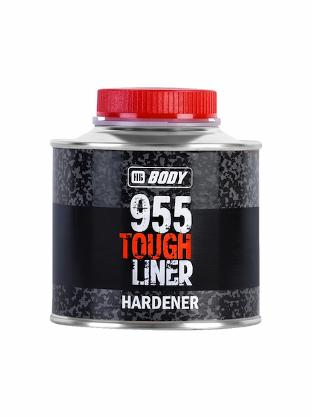 BODY 955 TOUGH LINER Сверхпрочное защитное покрытие колеруемое 0,6л + 0,2л (955 HARDENER) превью #2