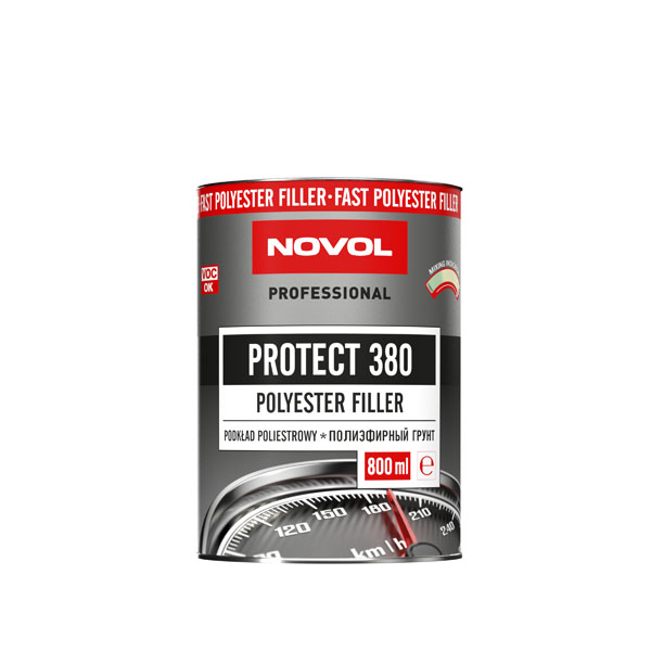 NOVOL PROTECT 380 Грунт полиэфирный 0,8л + 80мл
