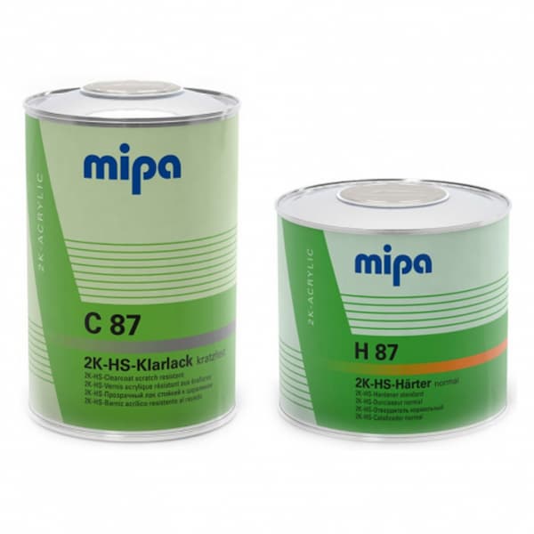 MIPA 2К-HS-Klarlack C87 Лак акриловый 1л + 0,5л (Н87)