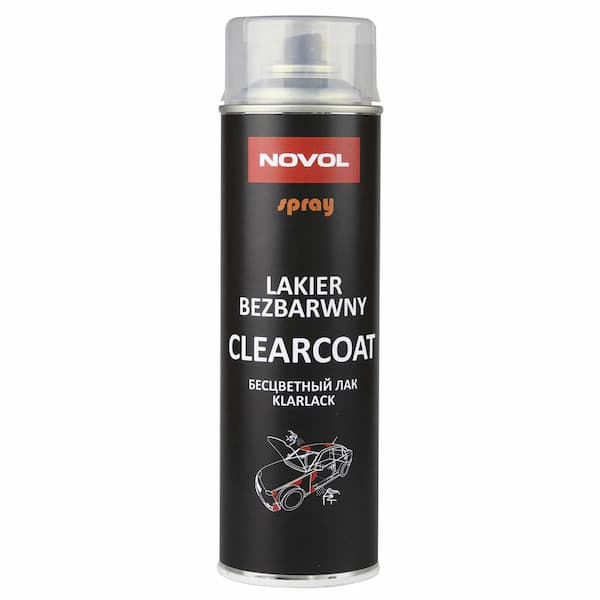 NOVOL CLEARCOAT Лак бесцветный аэрозоль 500 мл 