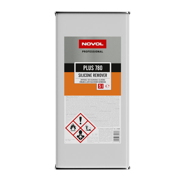 NOVOL PLUS 780 Смывка силикона (обезжириватель) 5л