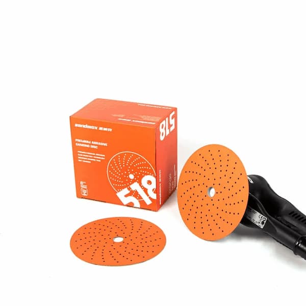 SANDWOX 518 ORANGE CERAMIC Шлифовальные круги 150мм 1шт превью #2