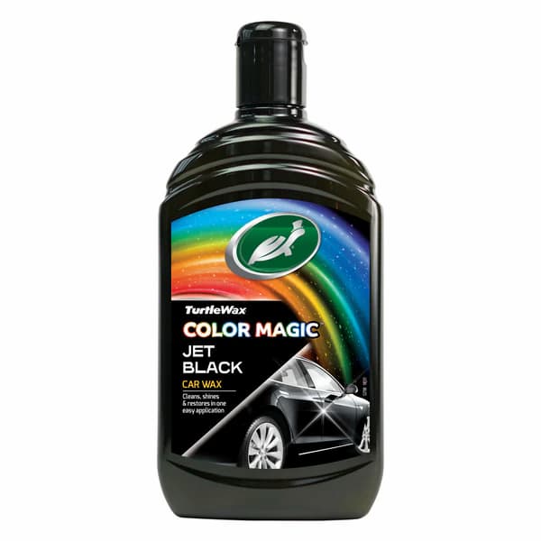 TURTLE WAX Color Magic JET BLACK Полироль для черных автомобилей 500мл